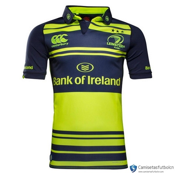 Camiseta Leinster Segunda equipo 2017-18 Negro Verde